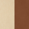 Soft Linen / Cognac Leather